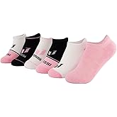 Messi Girls' Lifestyle No-Show Socks, 6-Pack, Soft & Stretchy, Comfortable