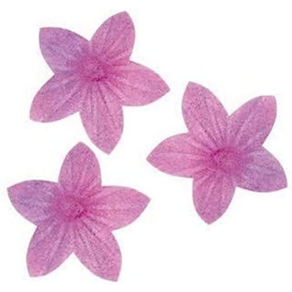 dekora – 400 Mini Edible Wafer Flowers 2 cm, Sugar-Free, Gluten-Free, Lactose-Free, Cake Decorations for Cupcakes, Birthdays, Weddings, Baby Showers & Gender Reveals