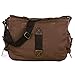 Peacechaos Men's Canvas Leather DSLR SLR Vintage Camera Messenger Bag