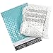 Inspired Mailers - Poly Mailers 10x13-100 Pack - Aqua Mermaid Scales Deluxe - Mailing Bags - 10x13 Poly Mailers - Shirt Packaging Bags - Packing Envelopes for Shipping