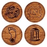 LazerEdge NCAA Wooden Coasters