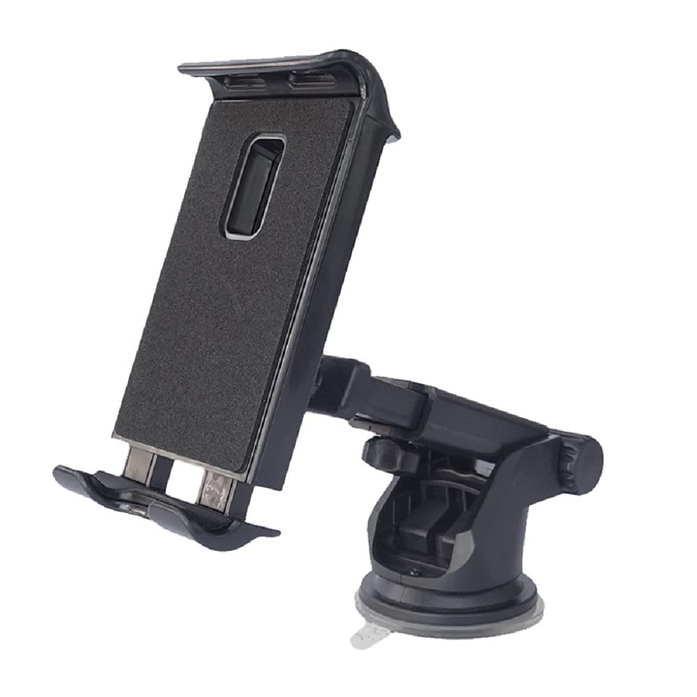 Photo 1 of DEMCERT Cell Phone Car Holder for Samsung Galaxy Z Fold 4, Z Fold 5, Z Fold 6, Z Fold 7, Strong Sticky Gel Pad with One-Touch Design Dashboard Car Phone Holder Compatible with Galaxy Z Fold 7 (Black)