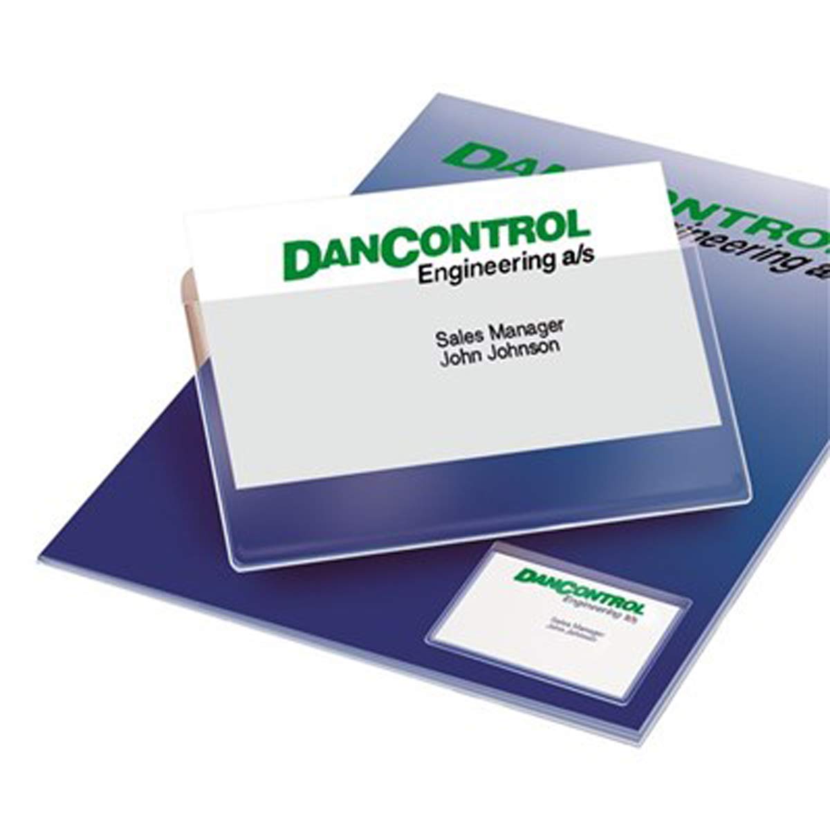 3L 10109 Business Card Pockets 60 x 95 mm Pack of 100