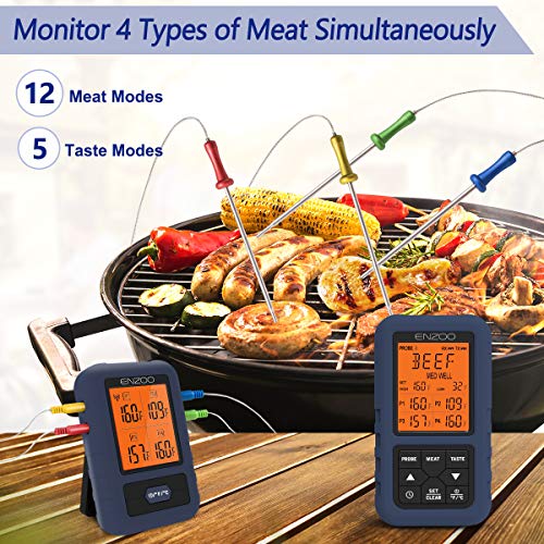 2 Thermometer+Wireless+Grilling+Accurate+Included