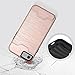 iPhone 8 case,iPhone 7 case, Amuoc Dual Layer Advanced Shock Absorption Protective with Card Holder and Kickstand Wallet Case Heavy Duty Bumper for iPhone 7