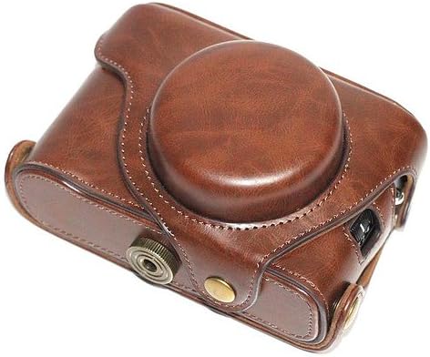 Camkitmate Ever Ready Camera Case Bag + Strap For Fujifilm Fuji X100T Dark Brown