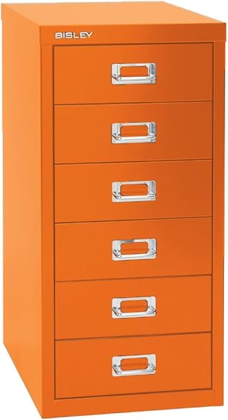 Office Furniture Bisley 15 Multi Drawer Filing Cabinet Granite Grey Multidrawer Office Storage Lockable Metal Cabinet
