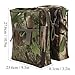 Alomejor Tank Saddle Bag Bike Double Storage Pouch Camouflage Color Beach Bag for ATV Motorcycle Hunting Picnicthumb 3