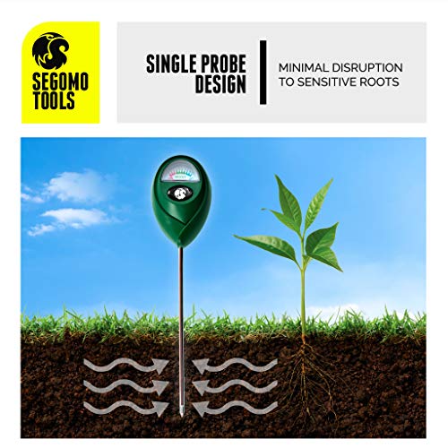Segomo Tools Soil Moisture Meter Plant Water Meter Soil Moisture