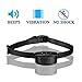 Oternal No Shock No Bark Dog Training Collar with Painless Beeps and Vibration for The Small and Medium Sized Dogs Weighing 10-35 lbs(Black)
