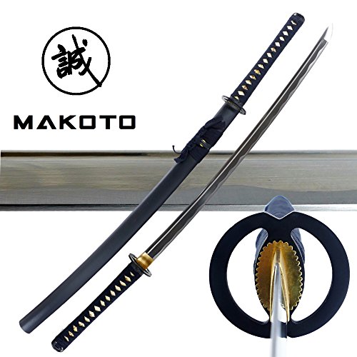 Makoto Unsharpened High Carbon Steel Laito Practice Katana Japanese Bushido Samurai Sword 42