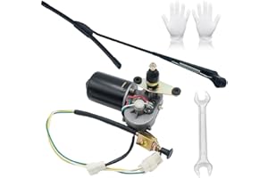 12V UTV Wiper Motor Kit Replacement for Polaris Ranger 570 800 900 1000, RZR 800 900 1000 XP, General 1000, Golf Cart/Can Am/