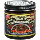 All Natural Reduce Sodium Beef Base 8oz