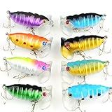 Meidus Top Water Insects Lure Fishing Bait Bass Crank Bait Hooks