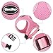 BINGPET Small Dog Harness and Leash - Soft Puppy Vest for Cat, Pink XS