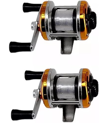 Hoseten Solid Bait Casters Reel, Practical Lightweight Smooth Fishing Reel, Outdoor Fishing for Ice Fishing(Blue) : Sports & Outdoors