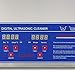 Mophorn 3L Ultrasonic Cleaner Ultrasonic Parts Cleaner Stainless Steel Professional Ultrasonic Jewelry Cleaner with Heater Timer(3L)