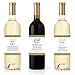 Hadley Designs 6 Wedding Milestones Gift, Wine Bottle Labels or Sticker Covers, Bachelorette Engagement Party Present, Perfect Best Registry for Bride to Be, Firsts for The Newlywed Basket Ideas