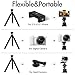 Phone Tripod, Hhusali Flexible Octopus Style Camera Phone Holder Mount Stand with Bluetooth Remote Shutter for Smartphone, Gopro and Digital Camera