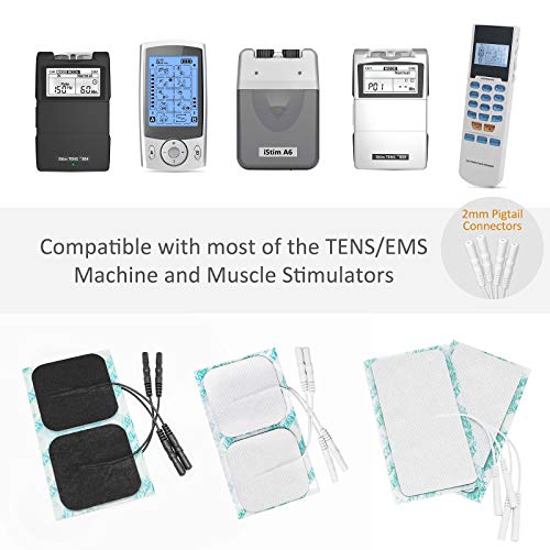 iStim Super Soft 2"x2" TENS Unit Electrodes for TENS Massage EMS 100