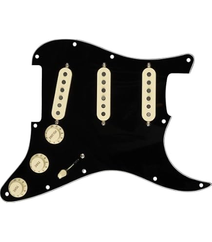 Amazon.com: Fender Tex Mex Prewired Stratocaster Pickguard