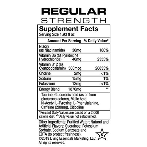 Regular Strength 5hour ENERGY Shots Berry 24 Count Pricepulse