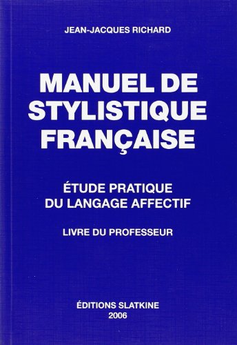 Manuel de stylistique française