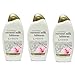 OGX Nourishing Coconut Milk Hibiscus Body Lotion, 13 Ounce (Pack of 3)