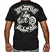 Biker Life USA You Would Be Loud Too T-Shirt (Black, X-Large)