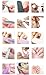 KeyZone 10 Pcs Nail Art Sanding Buffer Buffing Manicure Acrylic Gel Files Grit Size 100/180 (10pcs)