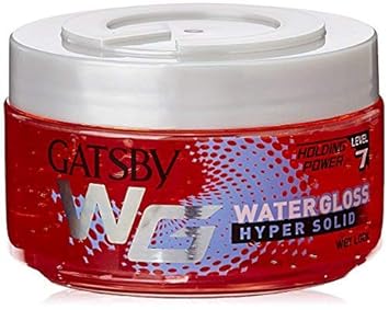 Amazon Com Gatsby Leather Water Gloss Hyper Solid Red Hair Gel