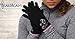 TrailHeads Womens Running Gloves - Touchscreen Gloves - Running Accessories for Women Winter - Hiking, Biking, Sports - Black/Fast Pink (Medium)