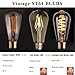 Vintage Edison LED Bulb SEALIGHT Antique Flexible LED Filament Light For Decorate Home-Dimmable 4W ST64 E26 Screw Base-WARM white 2200K- Edison Bulb 40W Equivalent Indoor and Outdoor- 1 pack