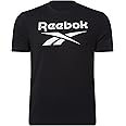 Reebok Men's Identity Big Stacked Logo Tee