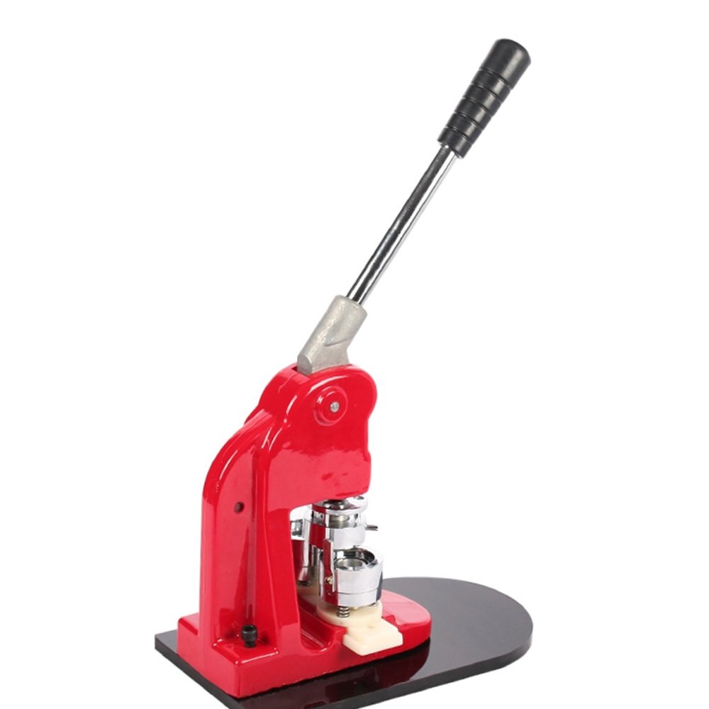 Mophorn Button Maker Button Maker Machine Button Badge Maker 1 Inch 25mm Aluminum Frame 500