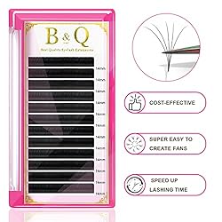 B&Qaugen Easy Fan Lashes C-0.03-8-15 mix Volume