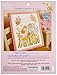 Bucilla Counted Cross Stitch Birth Record Kit, 10 by 13-Inch, Garden Fairies