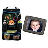 Munchkin Car Backseat Organizer with Adjustable Backseat Mirror
