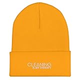 Teegarb Letter Blanket Cuffed Beanie Cleaning is