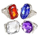 Jumbo Jeweled Rings Assortment (1 dz)