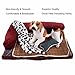 Petacc Dog Bed Detachable Dog Sofa Pet Crate Pad, Blanket, Pillow,Summer Sleeping Mat 27.3