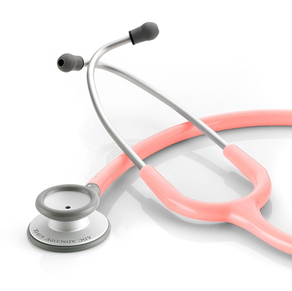 ADC Adscope 619 - Ultra-lite Clinical Stethoscope - Pink
