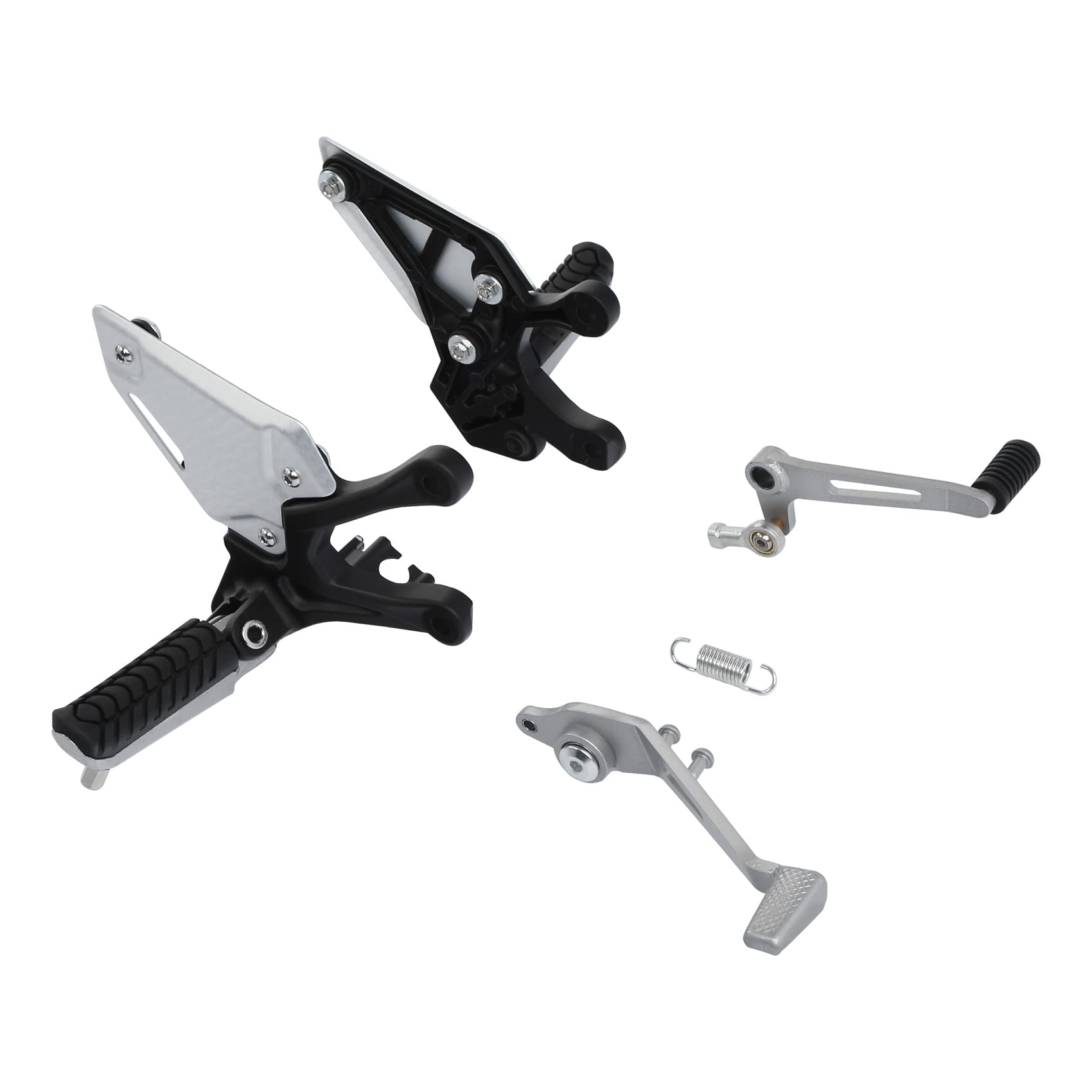 XMT-MOTO Front Foot Pegs Pedals Bracket Set Fit For