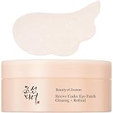 Beauty of Joseon Revive Under Eye Patch with Retinal and Ginseng, for Puffy Eyes, Fine Lines and Wrinkles, Collagen, Peptide,