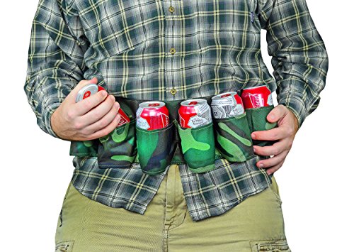 Fairly-Odd-Novelties-6-Pack-Beer-and-Soda-Can-Holster-Belt-Camouflage