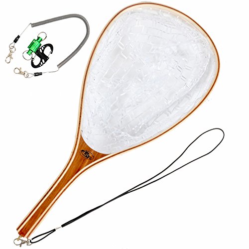Sf fly fishing landing soft silicone rubber mesh trout …