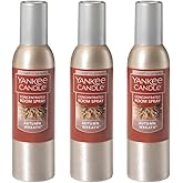 Yankee Candle Concentrated Air Freshener Room Spray, Odor Eliminator for Home, Bathroom, Autumn Wreath, 1.5 Oz (Pack of 3)