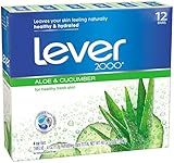 Lever 2000 Bar - Aloe and Cucumber - 4 oz - 12 ct