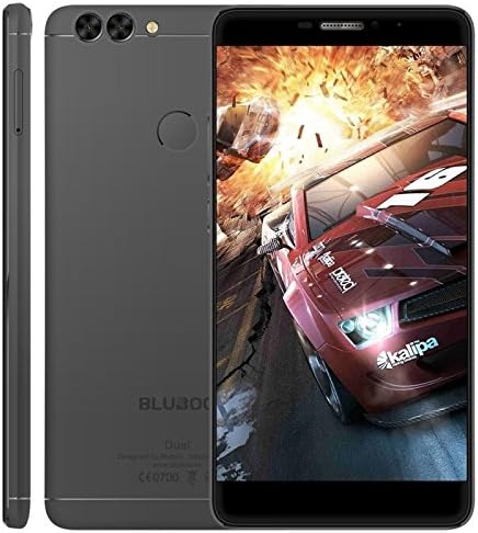 BLUBOO Dual 16GB 5.5 Inch Android 6.0 Smartphone, MTK6737T Quad Core up to 1.5GHz, 2GB RAM GSM & WCDMA & FDD-LTE (Black)