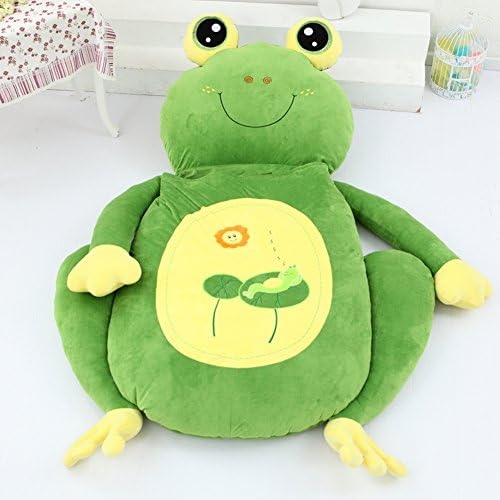 DHWJ Cartoon cute sleeping pad,Frog lazy tatami mattress-B 170x100cm(67x39inch)